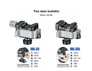 Leofoto Leofoto MA30 Rapid Knob Lock Ball Head