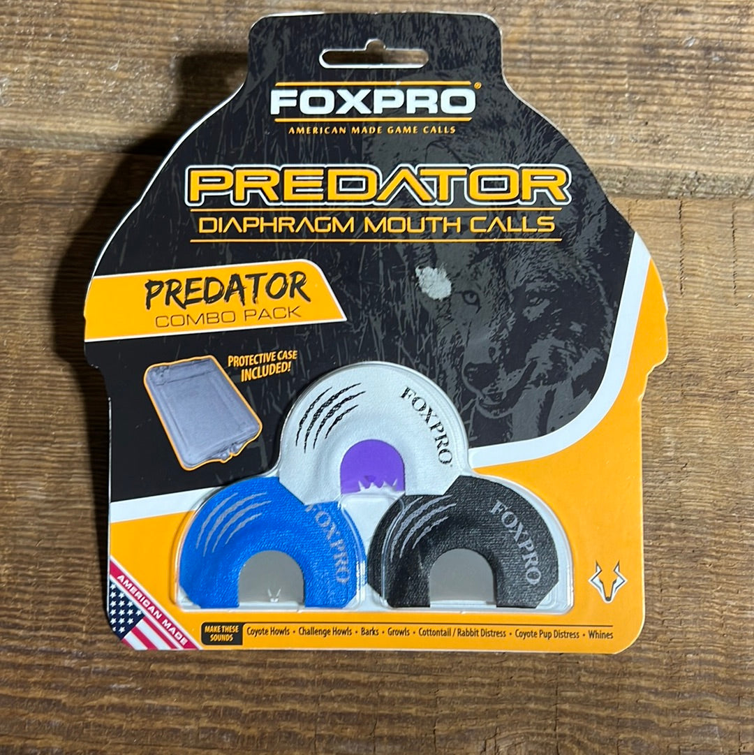 FoxPro Predator Combo Diaphragm Mouth Calls