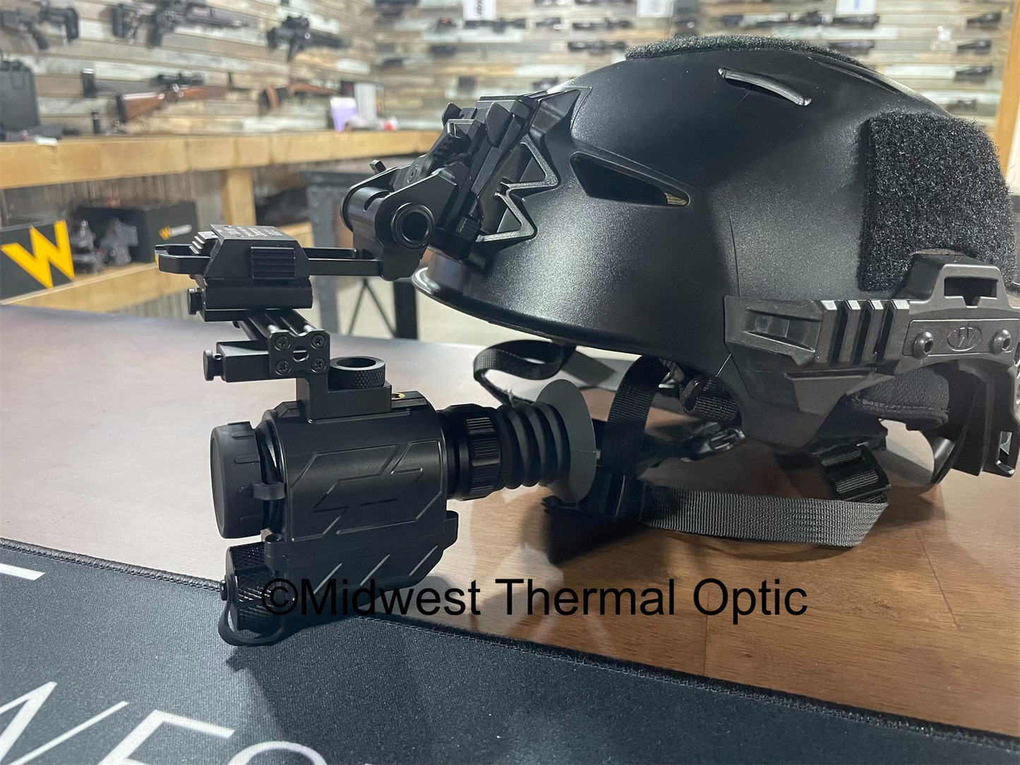 AGM Sting IR 384 Multi Purpose Thermal Imaging Monocular & Helmet Setup