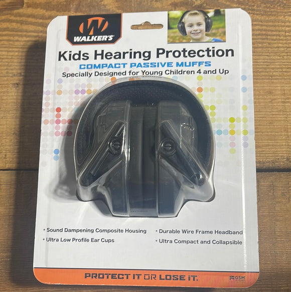 Kids Hearing Protection Compact Passive Muffs