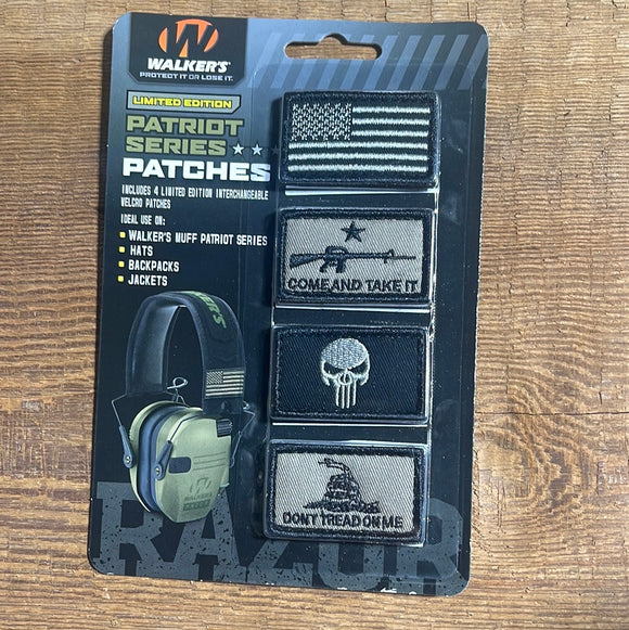 Walkers Patriot Series Patches- Limited Edition