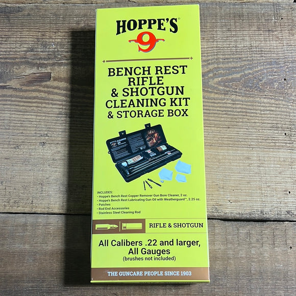 Hoppe's Beach Rest Rifle & ShotGun Cleaning Kit & Storage Box