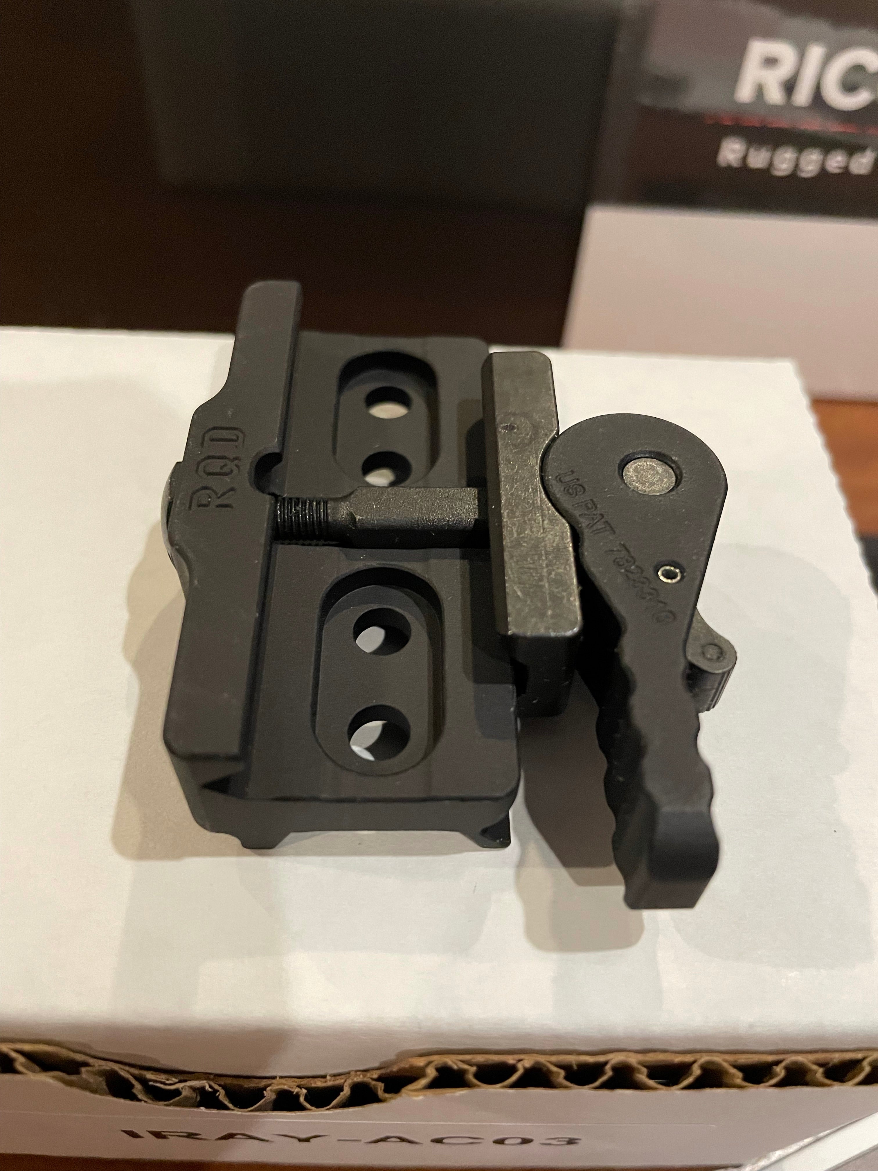 InfiRay Outdoor Mounts InfiRay Outdoor USA ADM American Defense Quick Release Mount Rico MK1, RH50R, RL42R, GL Series Models