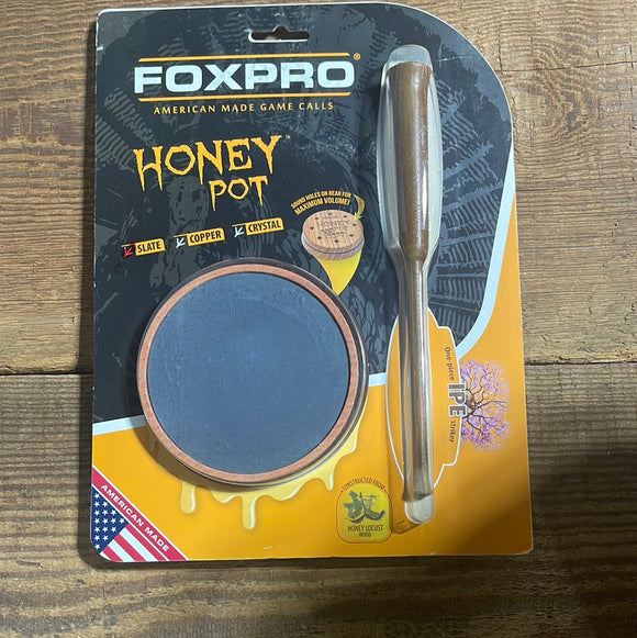 FoxPro Honey Pot Crystal Friction Turkey Call