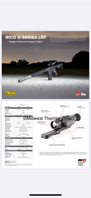 InfiRay Outdoor USED InfiRay Outdoor RICO GL35 384 3x 35mm Thermal Scope