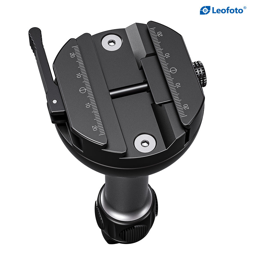Leofoto YB-75LR 75 MM Tripod Leveling Head W Hook W/ BA75 Bowl