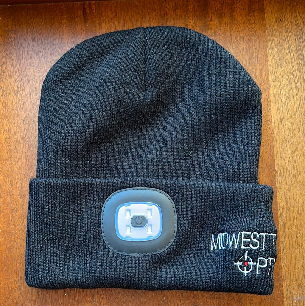 Midwest Thermal Optic Hat Midwest Thermal Optics LED Beanie – Rechargeable Lighted Winter Hat
