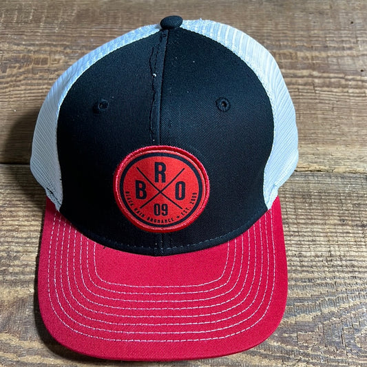 Black Rain Ordnance Hat- Black/Red