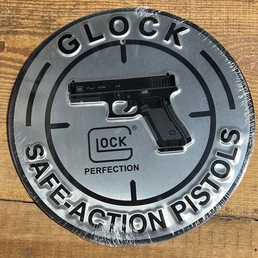 Glock Safe Action Aluminum Sign