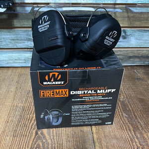 Walkers Walkers Firemax Muff Behind the Neck Electronic Earmuff